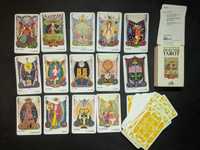 JOC set 78 CARTI TAROT "ZIGEUNER TAROT" (Tarot tiganesc) pt Ghicit