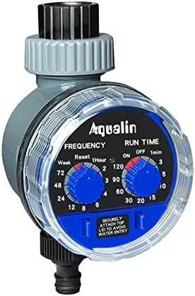 Механичен или цифров таймер за напояване от цистерна или бидон Aqualin