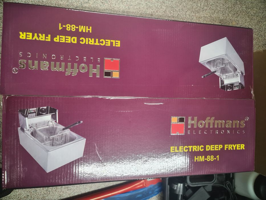 Friteuza electrica Hoffmans de 6 litri