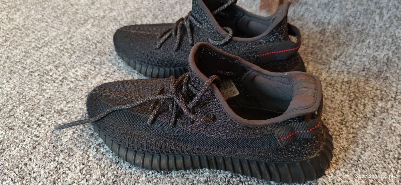 Adidas Yeezy Boost 350 v2 black reflective Original