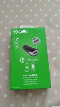 Турбо адаптор CELLY Car Charger 1USB 2.4A / Black