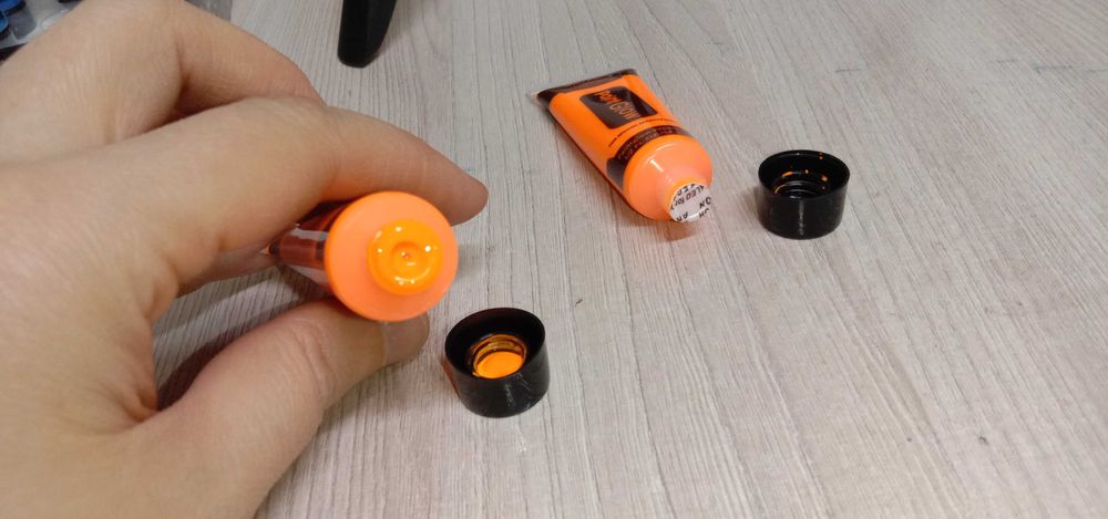 Неоновый грим, 5 цветов