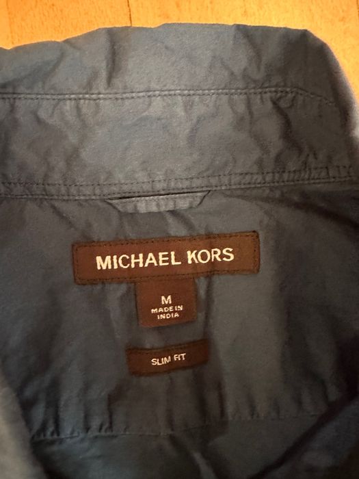 Мъжка риза с дълъг ръкав “Michael Kors” Slim; Размер “М”