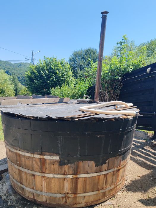 Ciubăr cu sobă inox