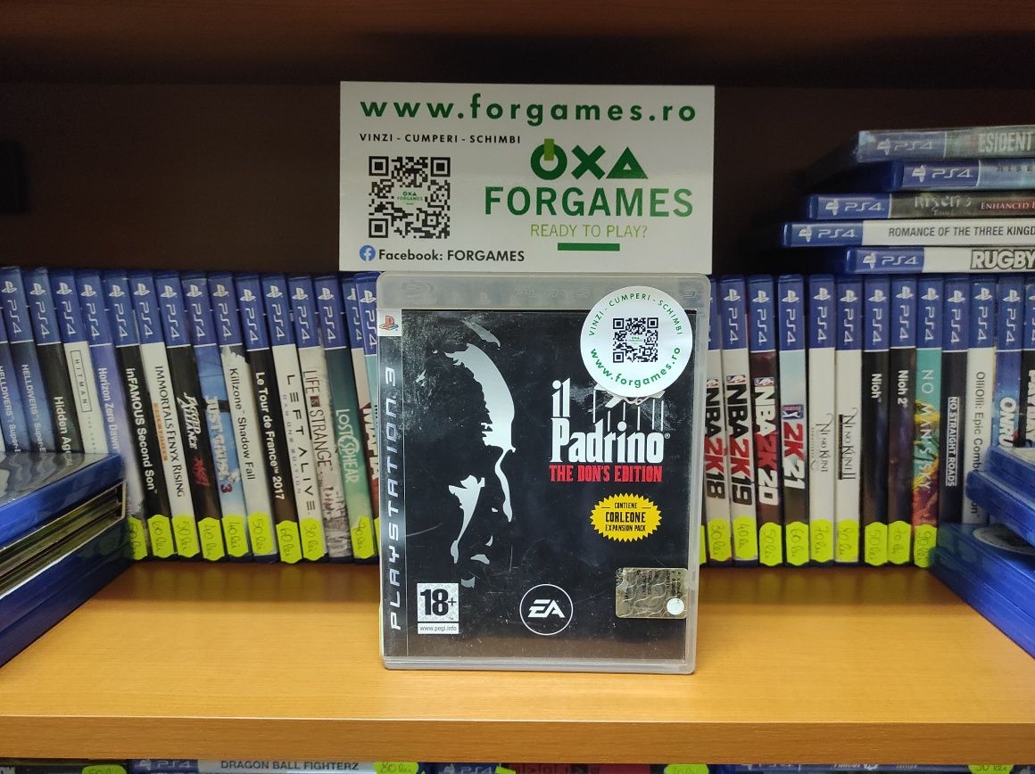 Vindem jocuri PS3 The Godfather, Il Padrino PS3 Forgames.ro