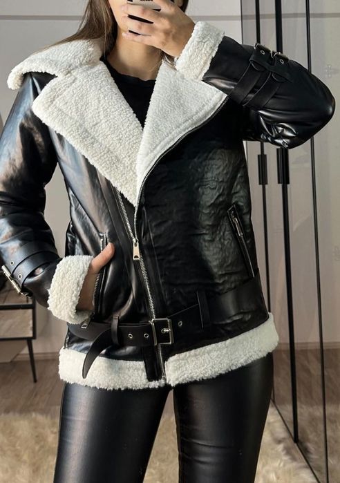 Зимно палто лачено