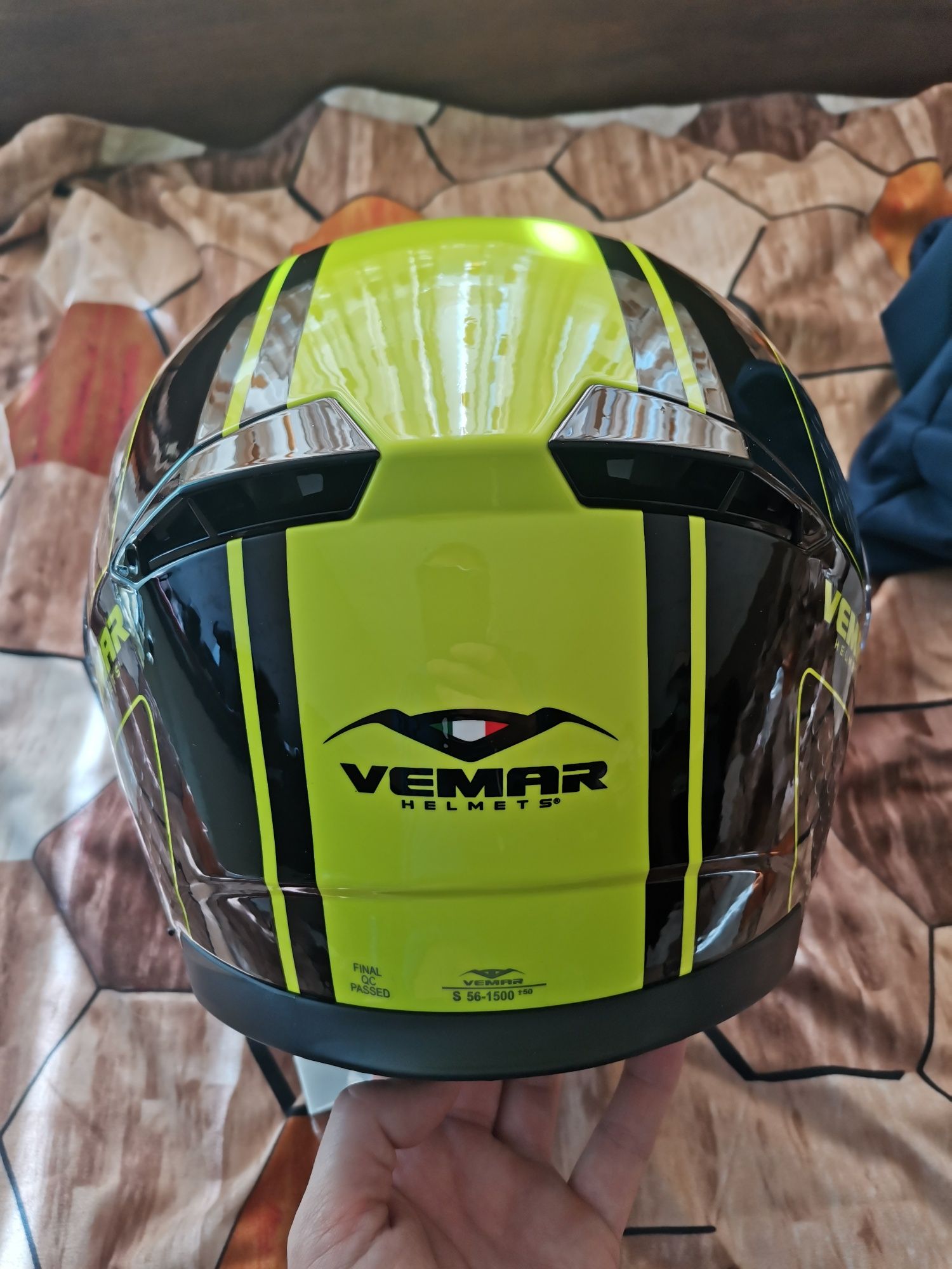 Нова каска за мотор, скутер Vemar Feng