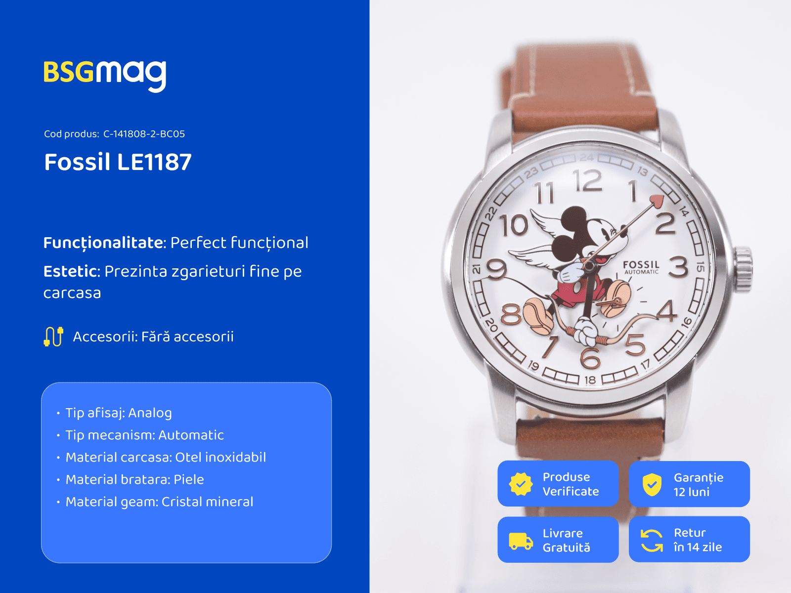 Ceas Fossil LE1187 - BSGmag