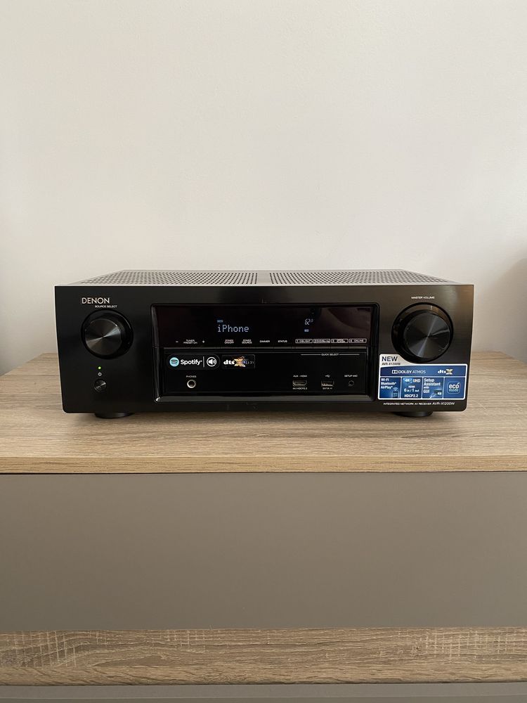DENON AVR-X2100W- 7X145W- 4K USB WiFi Bluetooth hdmi усилвател ресивър