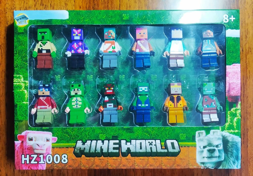 Фигурки mine craft набор, новый отличный подарок на Новый год