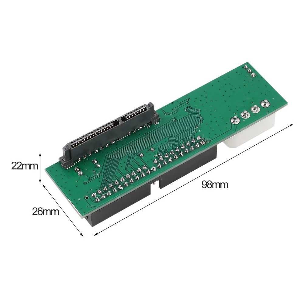 Адаптер за SATA 3.5"/2.5" твърд диск към PATA/IDE кабел