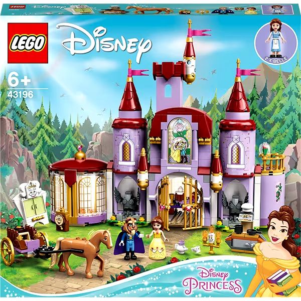 Lego Disney Castel Belle si Bestia 43196, NOU