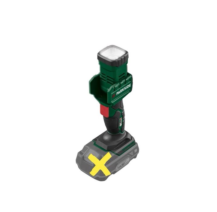 акумулаторен лед фенер Парксайд /Parkside