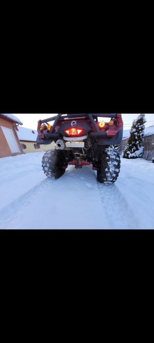 Can am outlander 800cc imatriculat nr negre!!