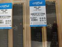 memorii desktop crucial 2x64gb 5600 cl46 1.1v noi sigilate in blister