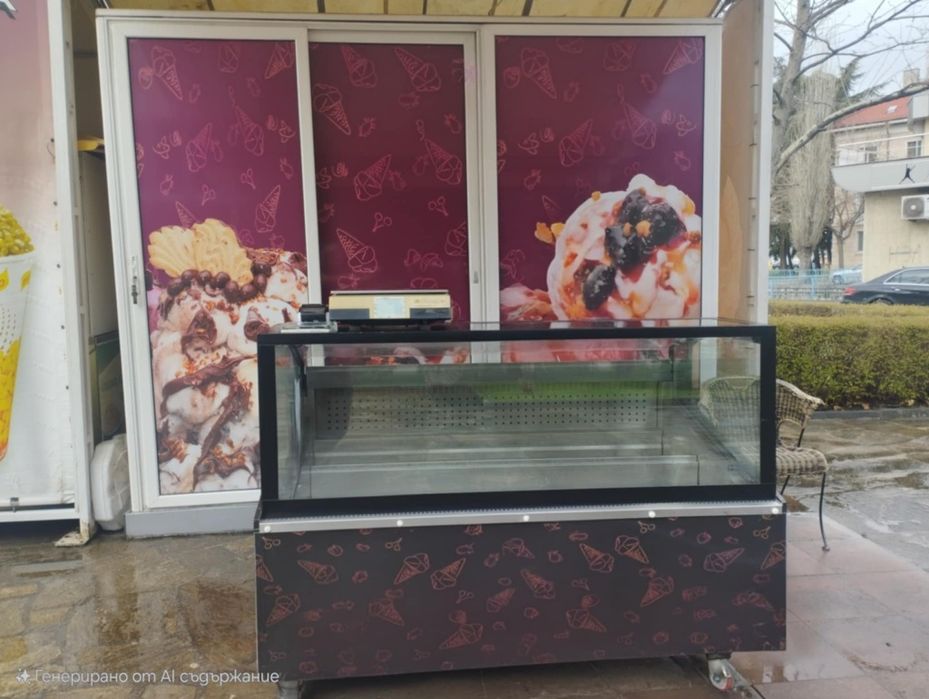 Продавам минусова витрина за СЛАДОЛЕД – Готова за употреба!