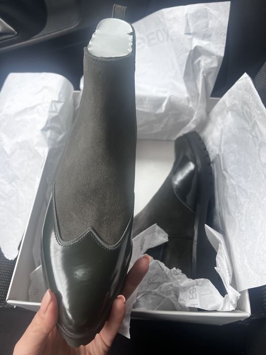 Ghete Geox din piele noi 39,5