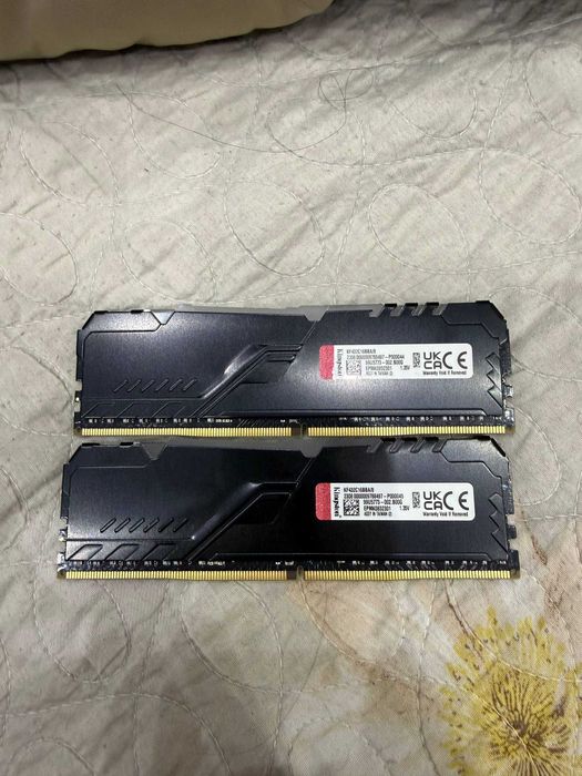 Оперативка Kingston Fury Beast 8 GB DR4 3200 x2