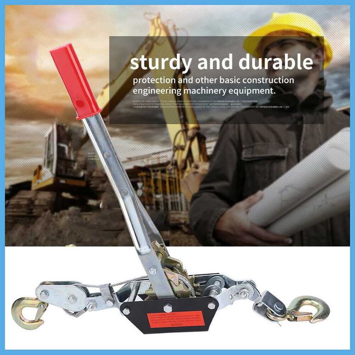 Troliu manual 2 tone/ 2 carlige. sacrificare animale tras masini, Nou!