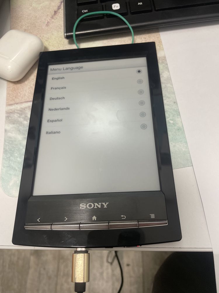 eReader Sony Prs T1 Second Black