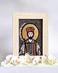 Iconita pe sticla Sf Mc Ioan din Ianina 50lei