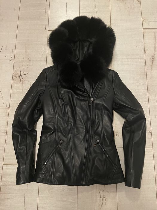 Чисто ново зимно яке от естествена кожа