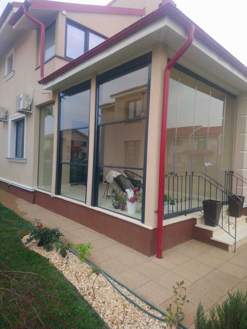 Inchidere terase cu sticla securizata
