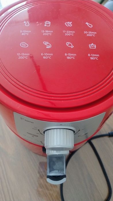 Delimano Air Fryer Pro Red