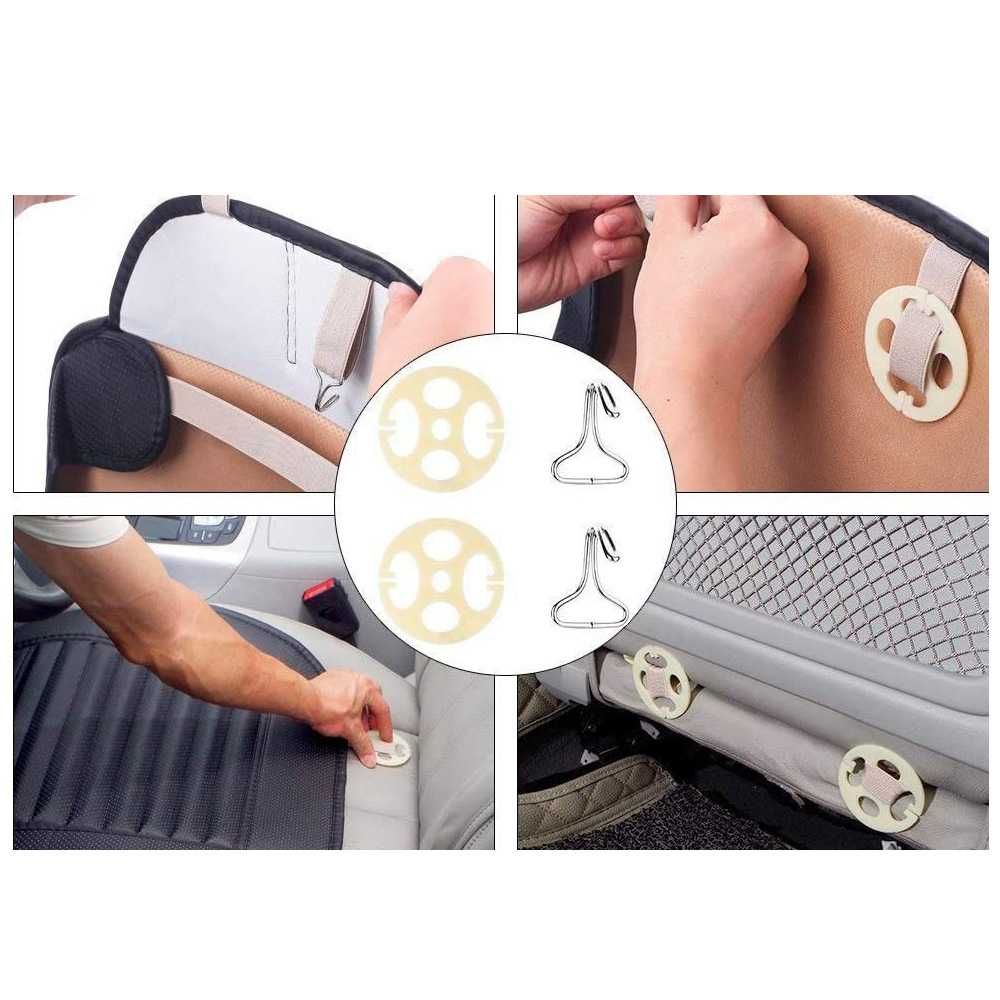 Дишаща възглавница, протектор за седалка на автомобил, 49 х 51 см