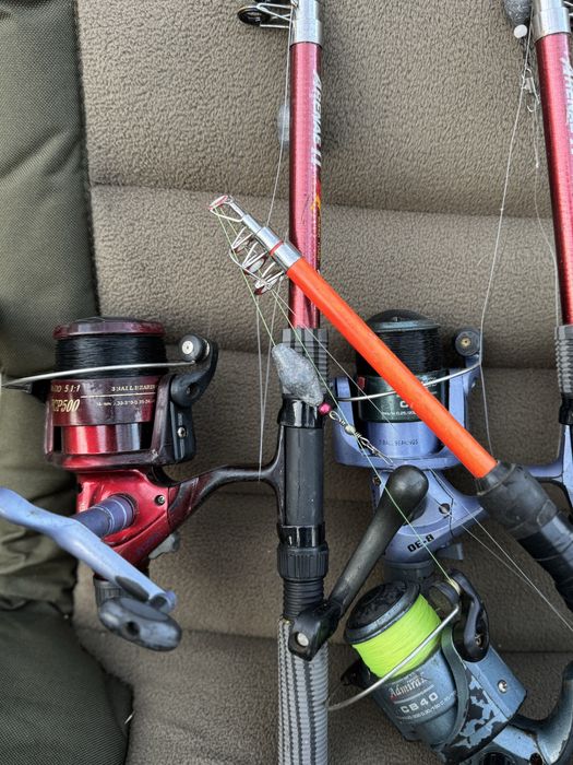 Комплект въдици с макари