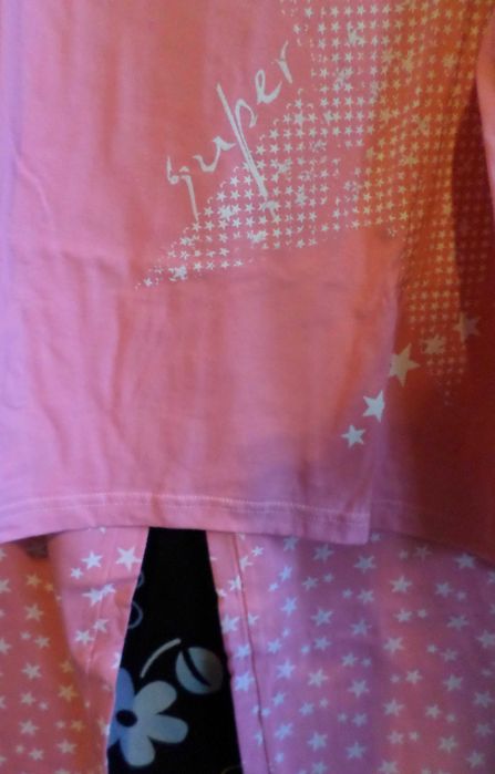 Памучна дамска пижама (2ХЛ)