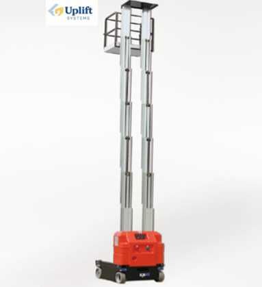 Подъёмник, лифт. Самоходная двухмачтовая подъёмная рабочая платформа