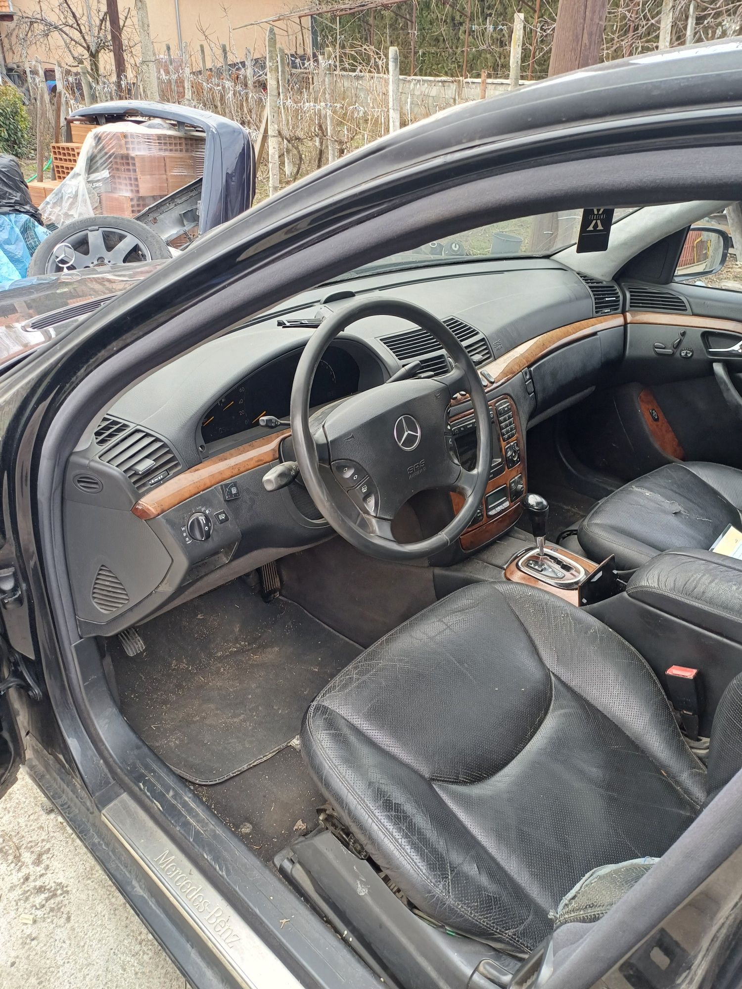 Mercedes w220 s320 бензин на части.