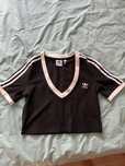 Tricou crop top Adidas