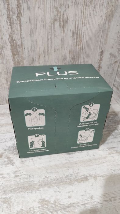 Накладки на унитаз в коробка диспенсер