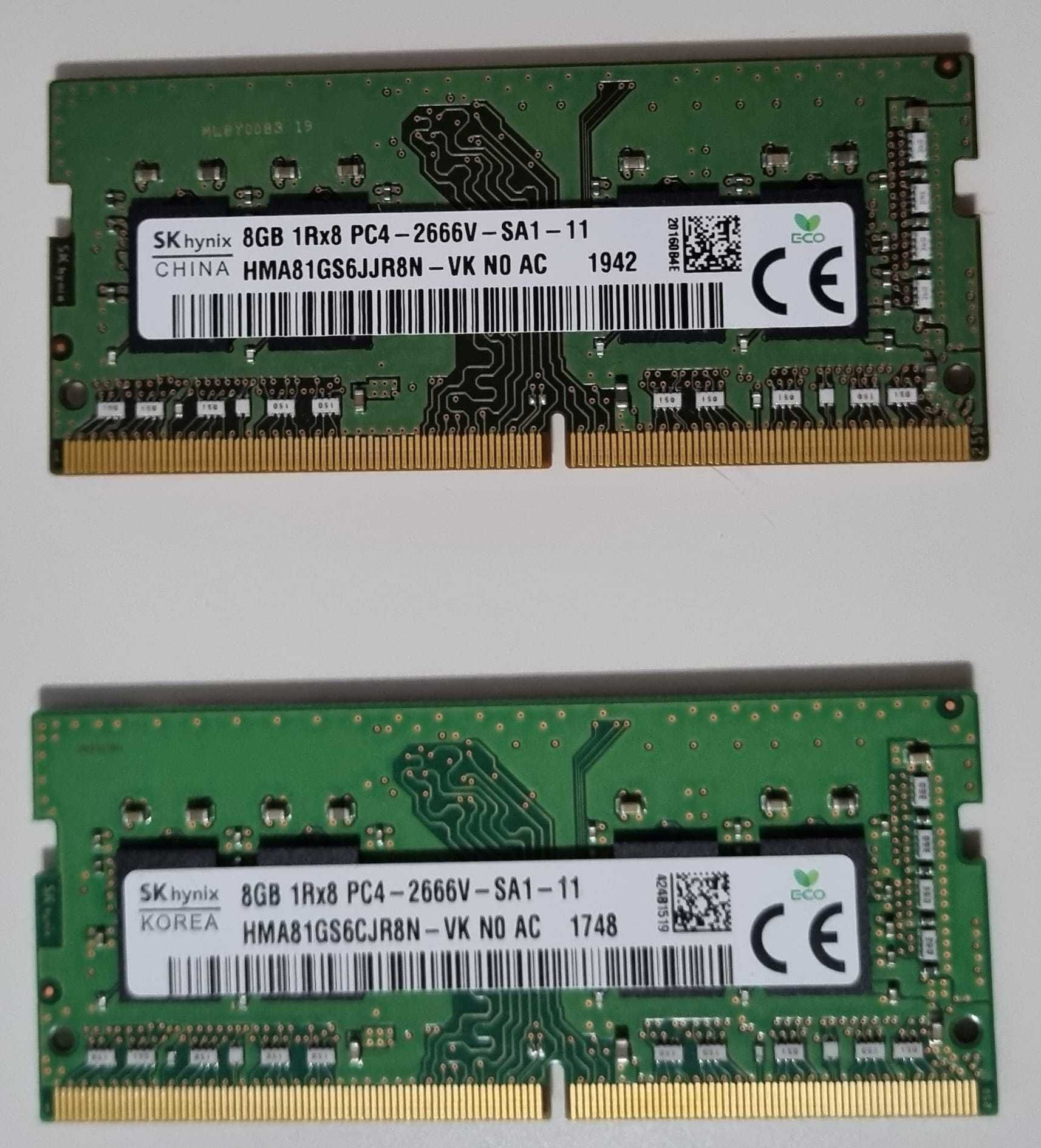 Memorii RAM SK Hynix - 8GB - DDR4 2666MHz