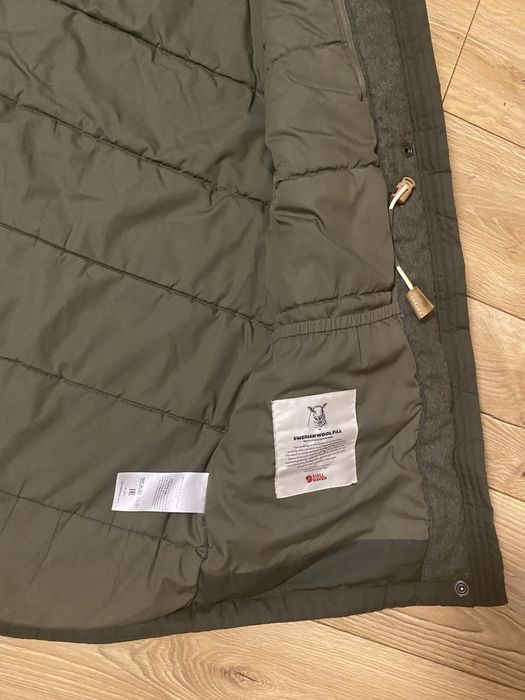 FjallRaven Singi Wool Padded Parka-geaca groasa, stare foarte buna, S