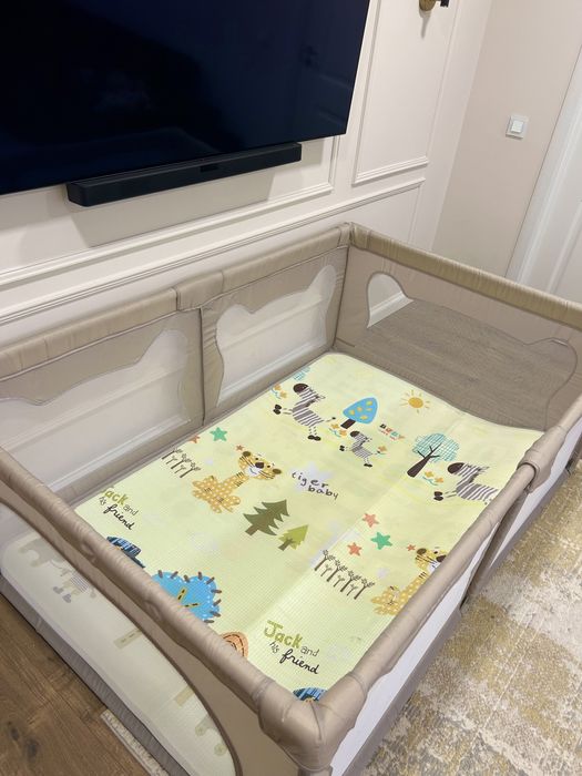 Tarc de joaca Lionelo Willow bej 127x187