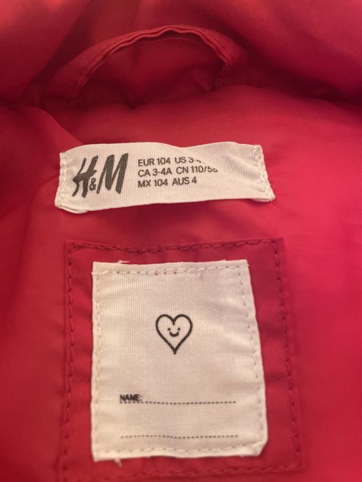 Детско зимно яке на H&M