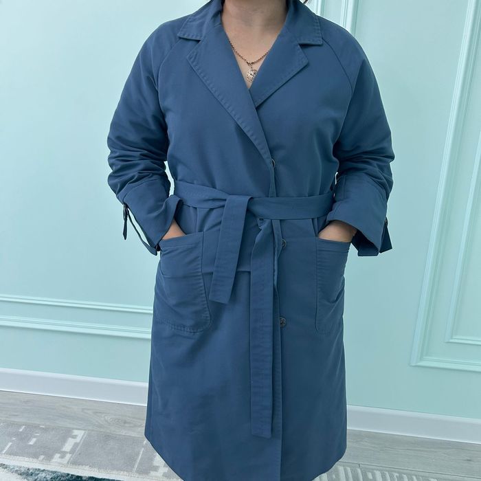 Синий плащь на осень