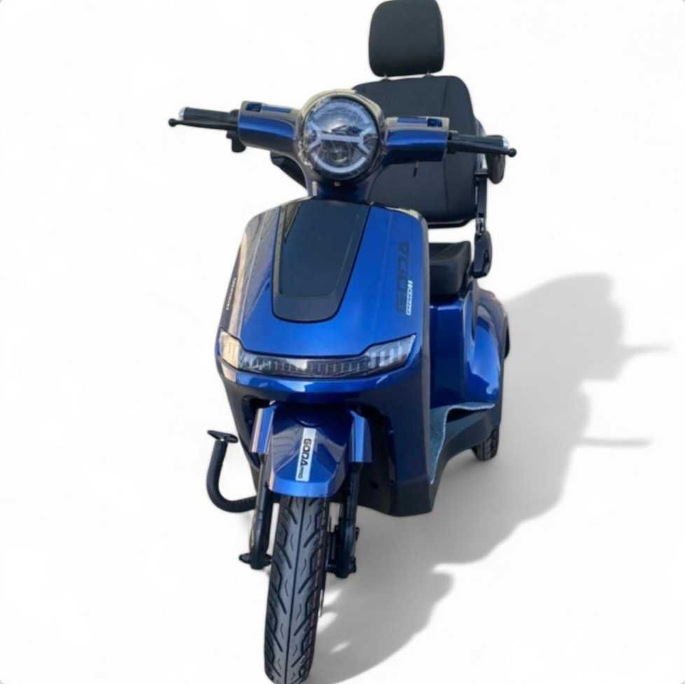 Нова Електрическа Tриколка въртяща регулируема седалка 1800W Maxmotors
