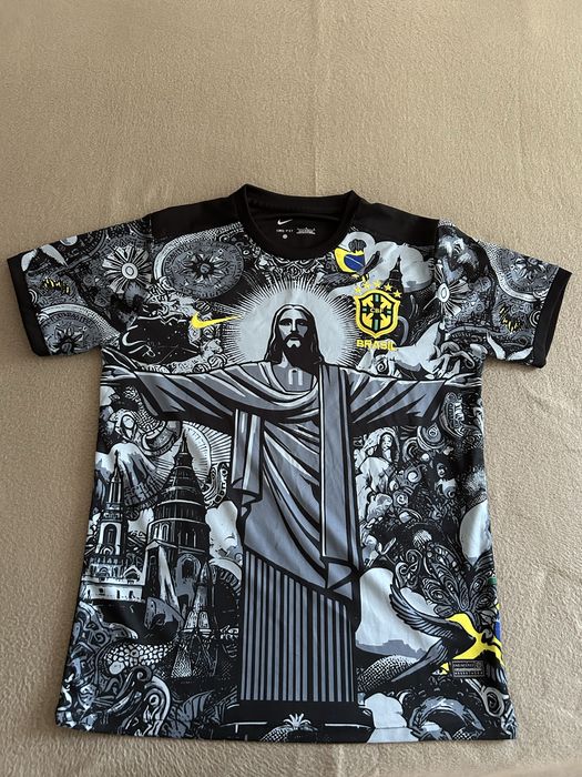 Tricou fotbal nike brasil jesus