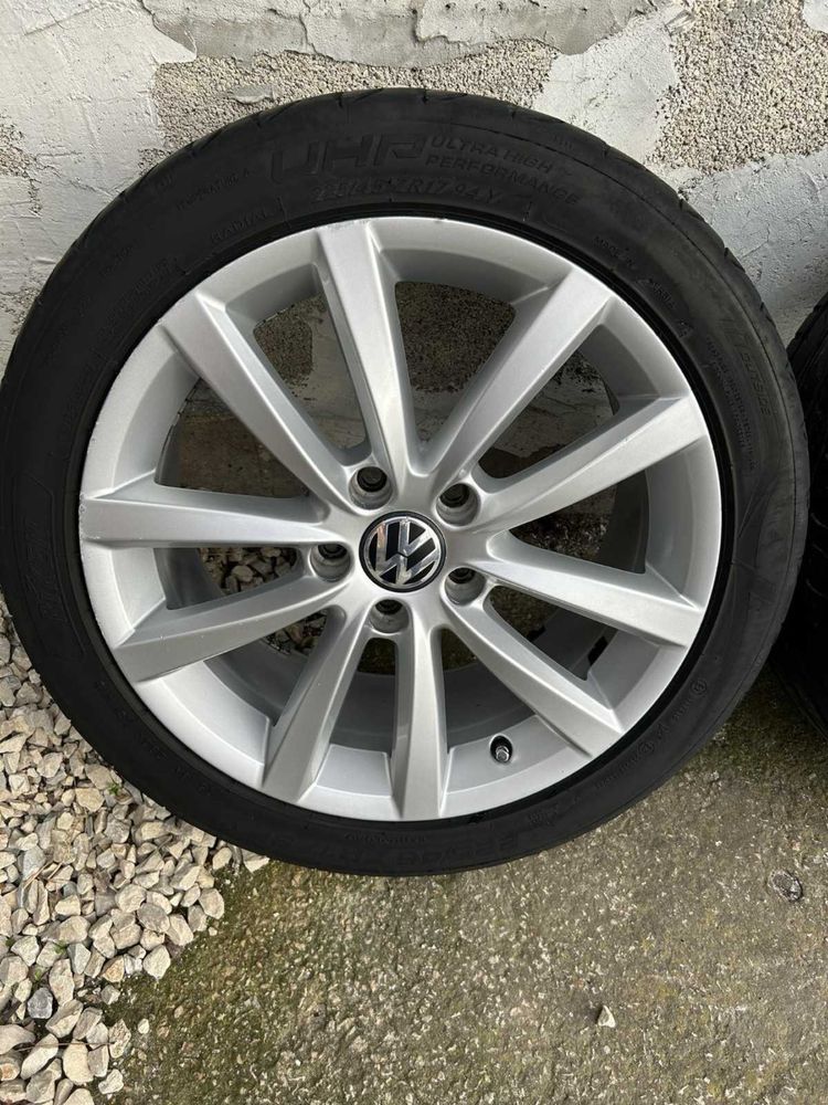 Джанти с гуми за vw 225/45/17