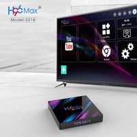 ТВ БОКС приставка/ Андроид TV box H96MAX/Android tv/Смарт тв
