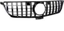 Решетка за ML W166 2012 - 2015.  GT Panamerica Gloss Black