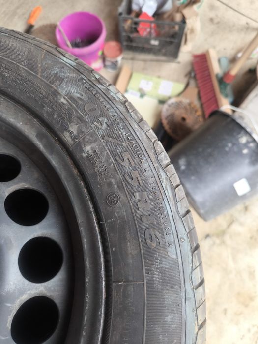 Jante de tabla audi Volkswagen 16 cu cauciucuri