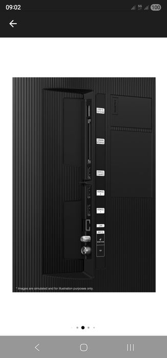 Vând Samsung tv smart 164 cm