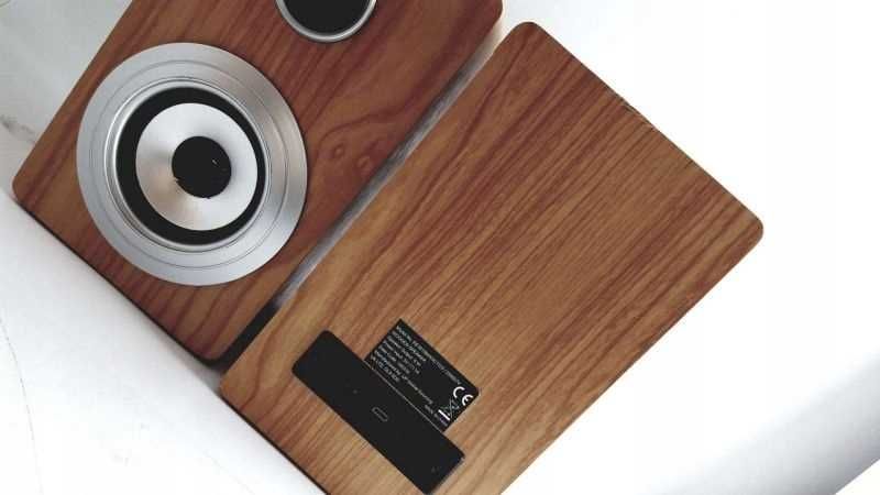 Комплект BLUETOOTH високоговорители - дървени