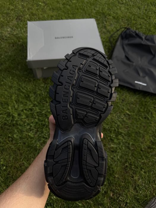 Adidasi Balenciaga Track Black and White