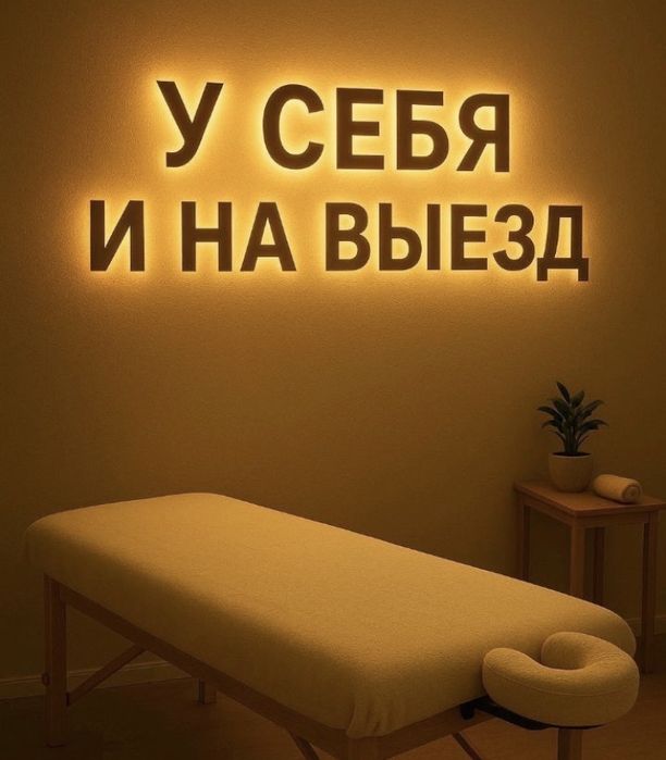 Массаж на выезд и у себя